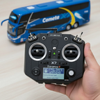 Miniatura Ônibus Tecnobus Tribus II "Itapemirim I" - Escala 1/43 (Controle Remoto)