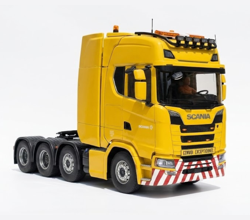 Miniatura Caminhão Scania S-Series 8x4 - Escala 1/14 (Controle Remoto)