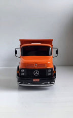 Miniatura Mercedes-Benz L-1113 Basculante Laranja - (Escala 1/24)