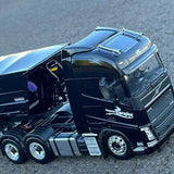 Miniatura Volvo FH com Rodocarreta Randon + Dolly Rebaixado - Escala 1/24