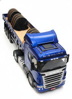 Scania R620 Highline Carroceria Carga Seca Azul – Miniatura RC Escala 1/24
